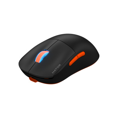 Мишка Hator Quasar 2 Pro Wireless/Bluetooth/USB Black/Orange (HTM560BO) Вінниця - фото 2