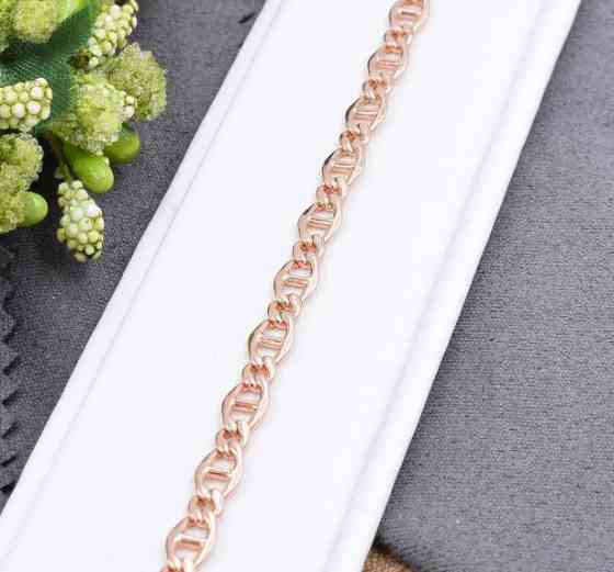 Браслет Xuping 41345, довжина 18см, ширина 4мм, позолота РО Київ