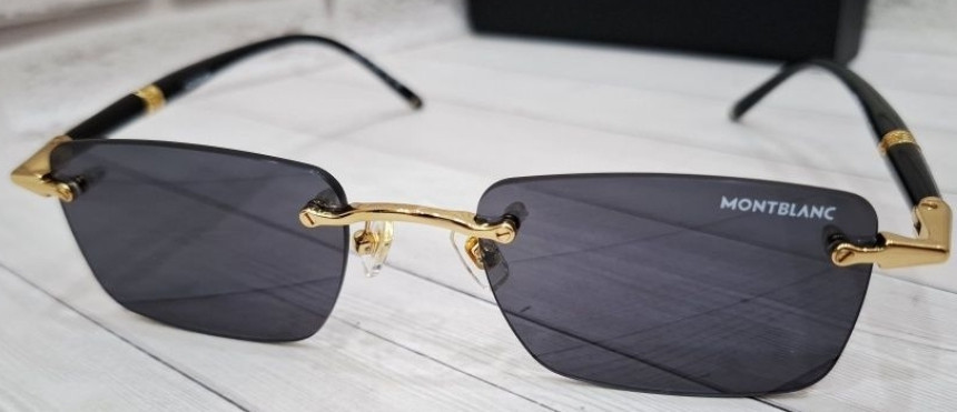 Сонцезахисні окуляри Montblanc очки без рамки. Київ - фото 5