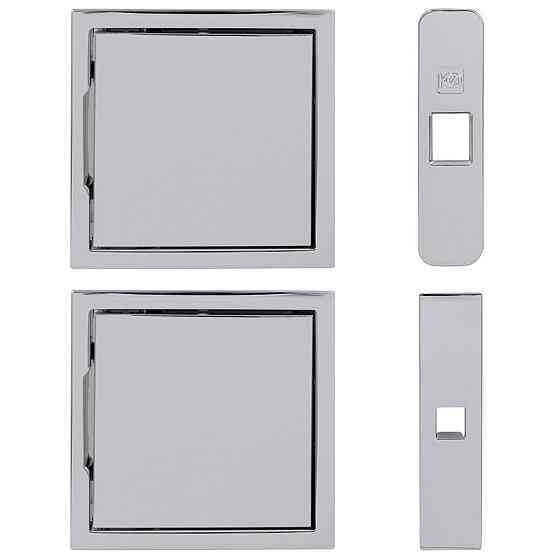 Магнитная ручка Koblenz Kuadra QB 200 Сl для орных дверей с замком хром Киев