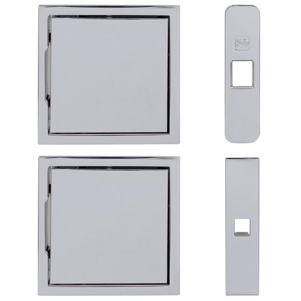 Магнитная ручка Koblenz Kuadra QB 200 Сl для орных дверей с замком хром Киев - изображение 1