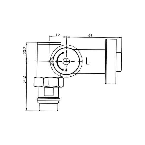 Комплект кранов Thermo Alliance Standart 1/2