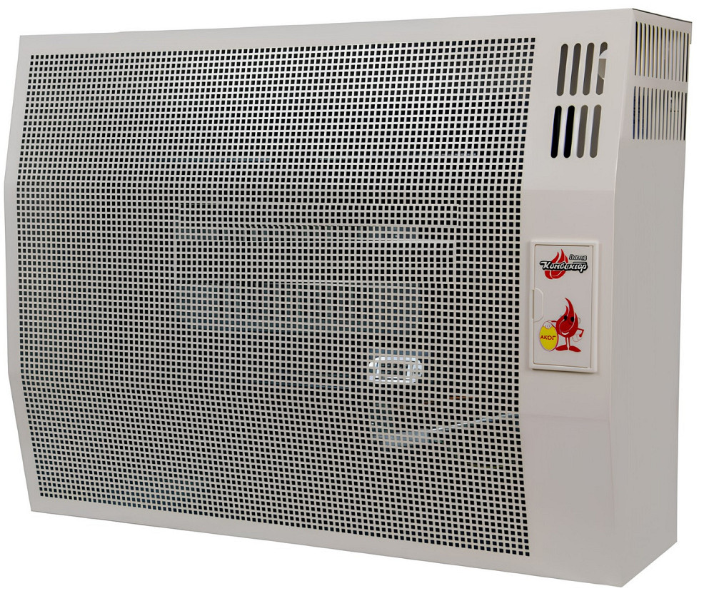 Газовый конвектор АКОГ 5-СП со стальным теплообменником обогреватель 5 кВт до 50 м2 с итальянской автоматикой EuroSit + дымоход Тернополь - изображение 2