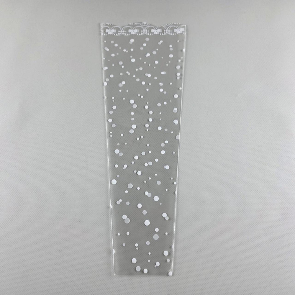 Упаковка конус под цветы h40/ 5низ/15верх белый (100 шт) 159 (2) (100 шт) Харьков - изображение 2