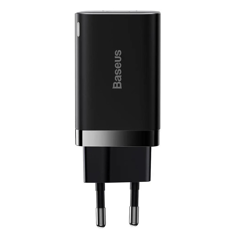 Сетевое зарядное устройство для Baseus Super Si Pro Quick Charger Type-C+USB 30W черный Львов - изображение 5