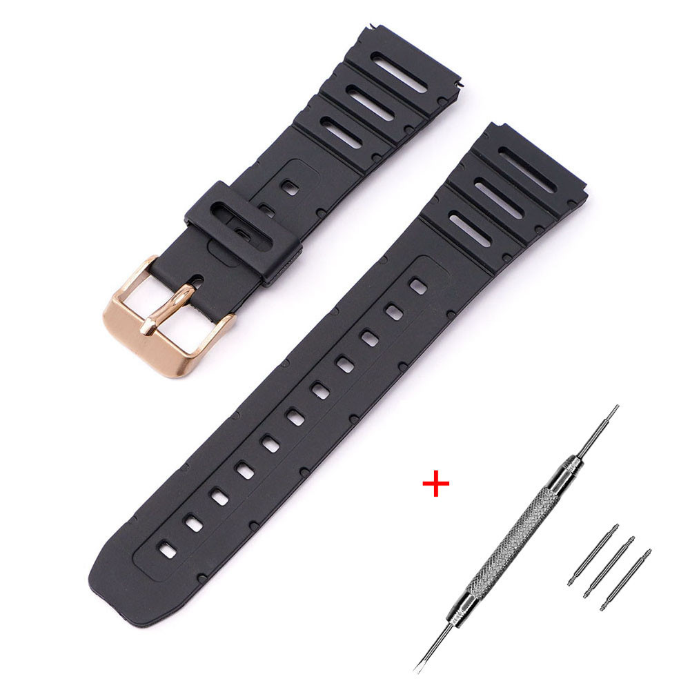 Ремінець для Casio G-Shock CA-53W 20 mm Black RG SBR Київ - фото 1