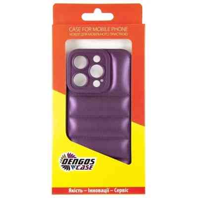 Чехол для мобильного телефона Dengos iPhone 15 Pro Case + Glass (Purple) (DG-KM-81) Винница