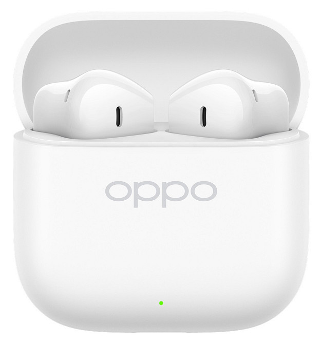 Bluetoothгарнітура Oppo Enco Buds3 ETEG1 Snow White Білий Харків - фото 2