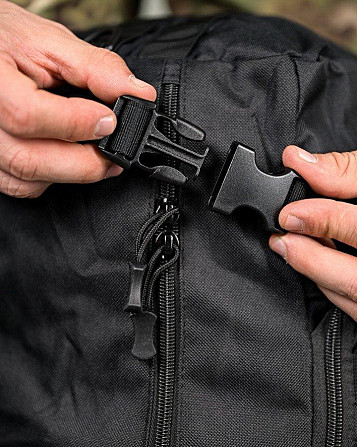 Тактический рюкзак баул X-TACTICAL black ПП4724 Киев - изображение 9