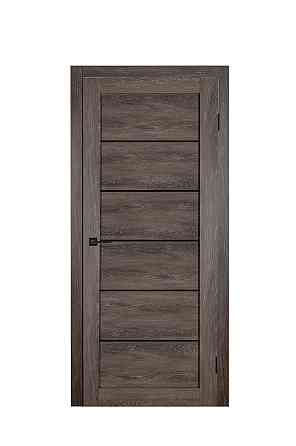 Двери Sun Doors Мира New Grey New + Черное стекло 90*200 см Межкомнатные двери с ПВХ покрытием Киев