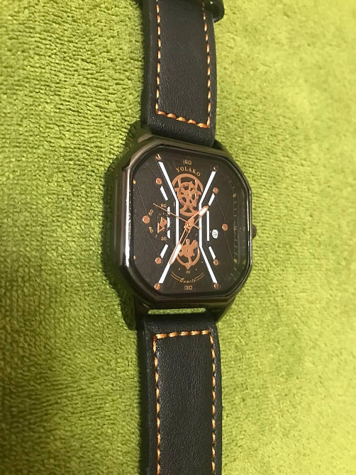 Чоловічий годинник YOLAKO Black chrome Київ - фото 6