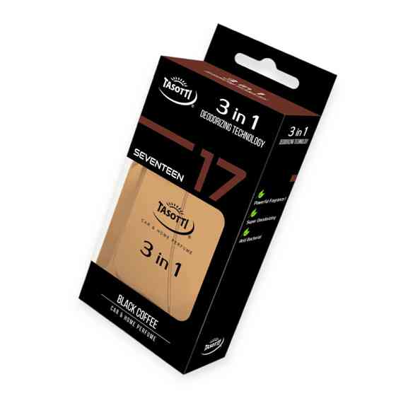 Ароматизатор спрей tasotti "3 в 1" 50 мл "black coffee" №17 Мукачево