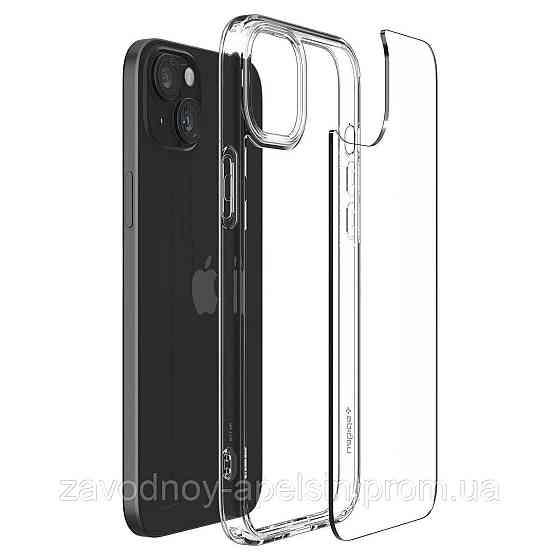 Iphone 15 Plus Прозорий чохол Гібридний (TPU+PC) Одеса