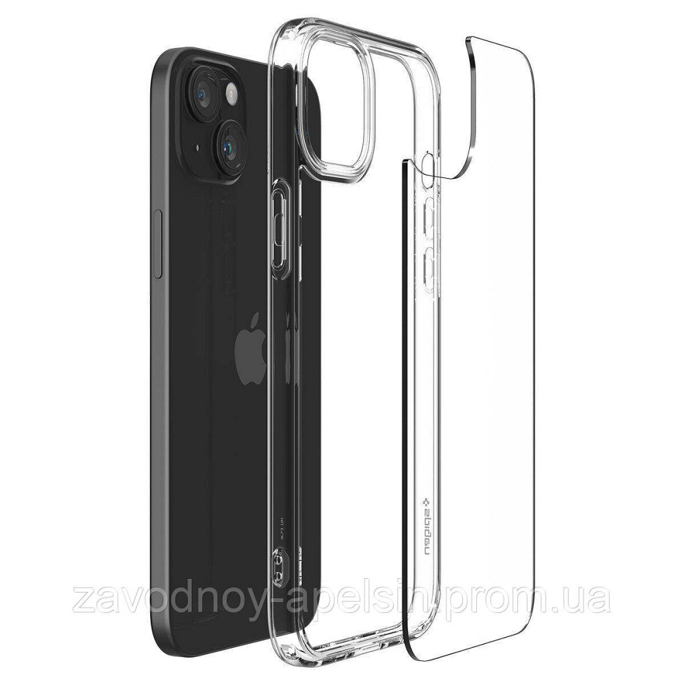 Iphone 15 Plus Прозорий чохол Гібридний (TPU+PC) Одеса - фото 4
