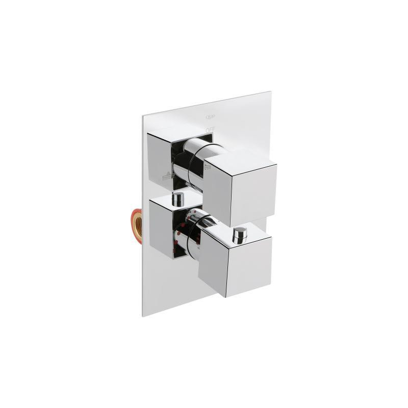 Душова система прихованого монтажу з термостатом Qtap Aquarius 65T103NGC Київ - фото 3