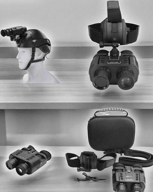 Цифровой прибор ночного видения Бинокль NV8000  на Шлем есть ОПТ ДРОП Киев - изображение 5