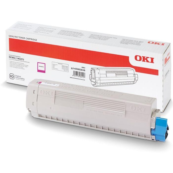Тонер-картридж OKI MC853/873/883-7.3K M (45862838) Київ - фото 1