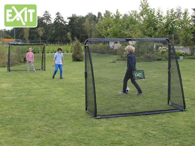 Ворота футбольні EXIT Coppa 220 х 170 см, чорні Київ - фото 4