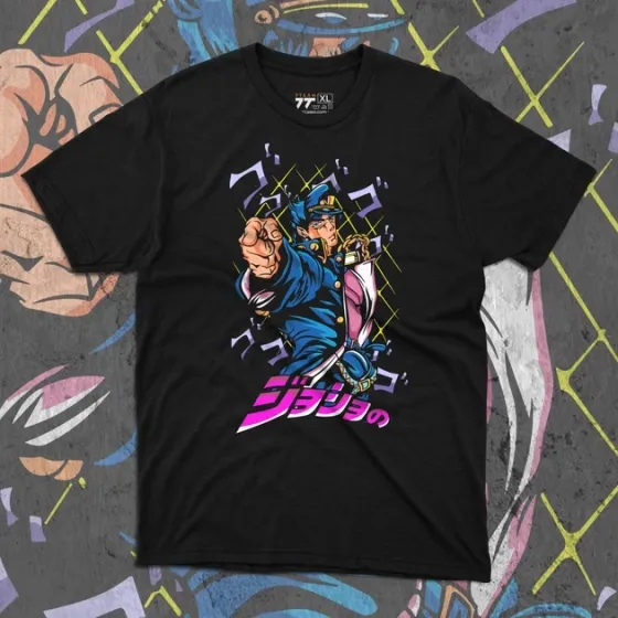 Футболка для подростка мальчика с принтом Джо Джо Джотаро Куджо Размер 160 Anime10619 Днепр