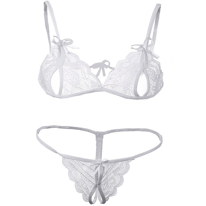 Беспроигрышный сексуальный комплект нижнего белья- Белый - XS/S/M – Эротическое бельё Винница - изображение 2