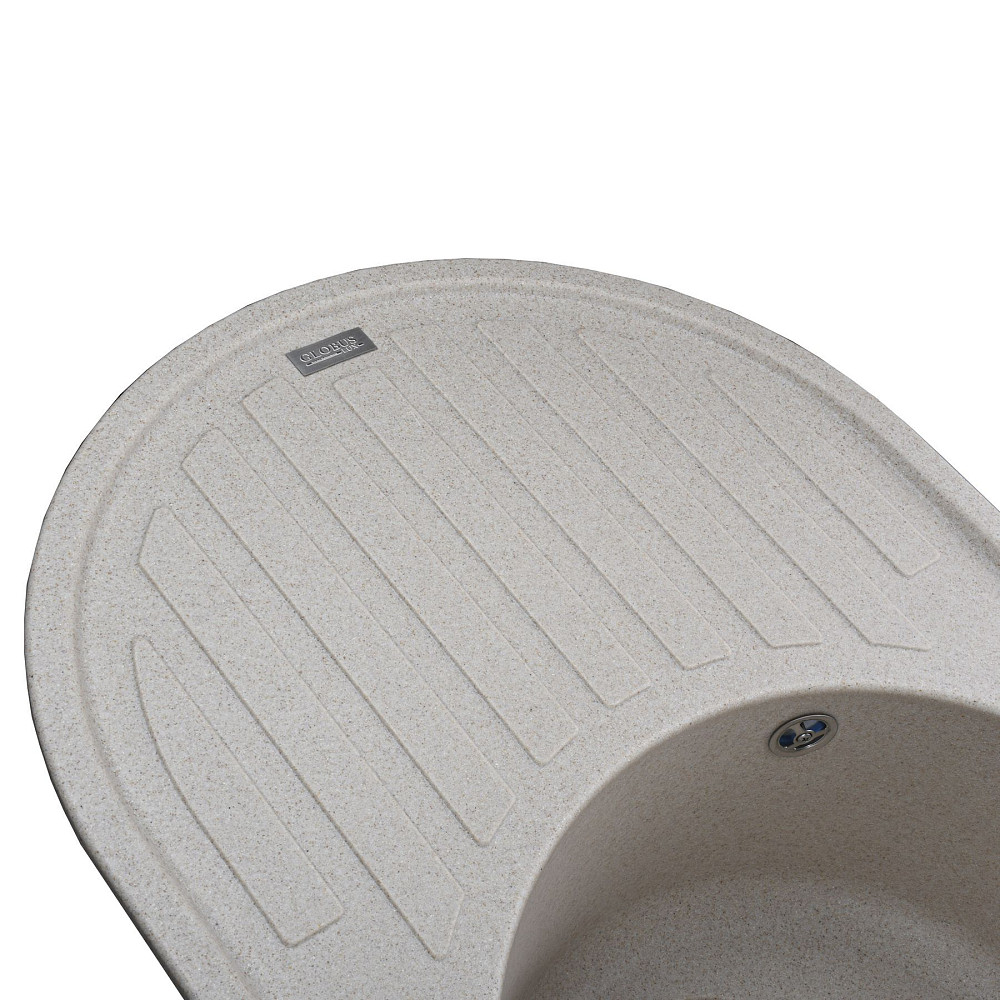 Гранітна мийка Globus Lux OHARA піщаний 770х500мм-А0004 Тернопіль - фото 3