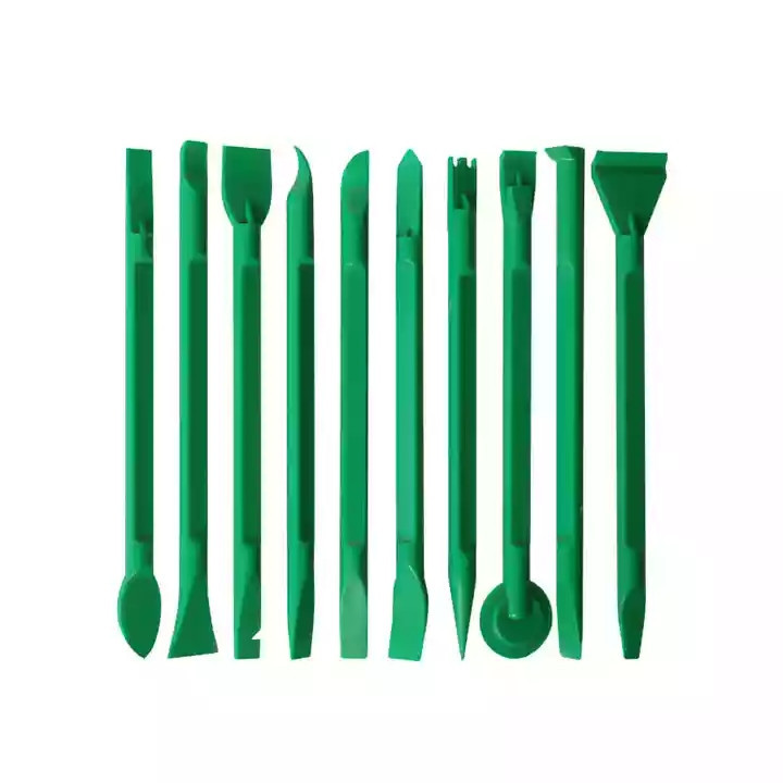 Набор двухсторонних пластиковых лопаток 10 шт для вскрытия корпусов, разборка электроники Киев - изображение 3