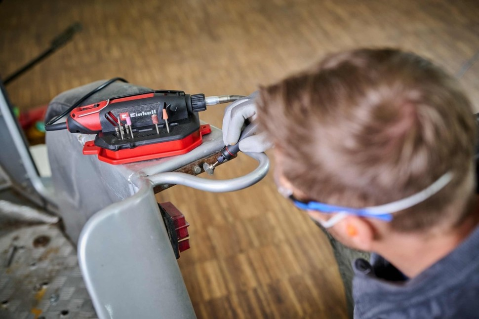 Гравер електричний (бормашина) з гнучким валом Einhell TC-MT 150 E : 150 Вт (4419380) Київ - фото 9