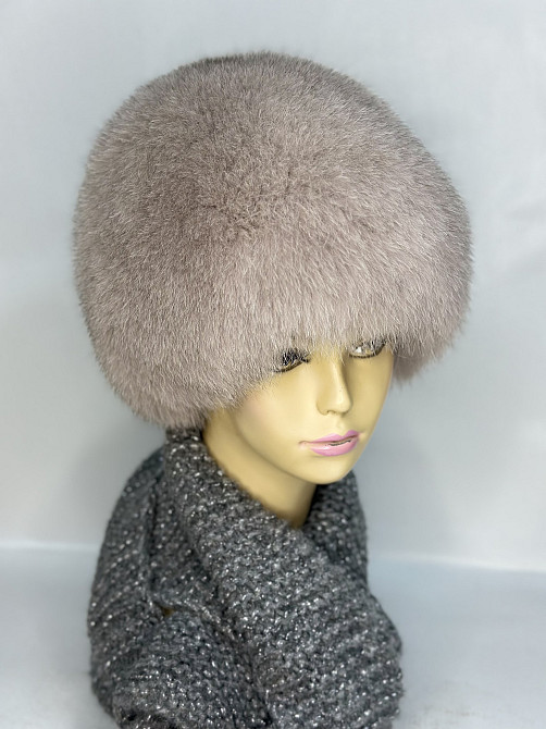 Шапка хутряна жіноча сніп Анастасія Соболь Харків - фото 7