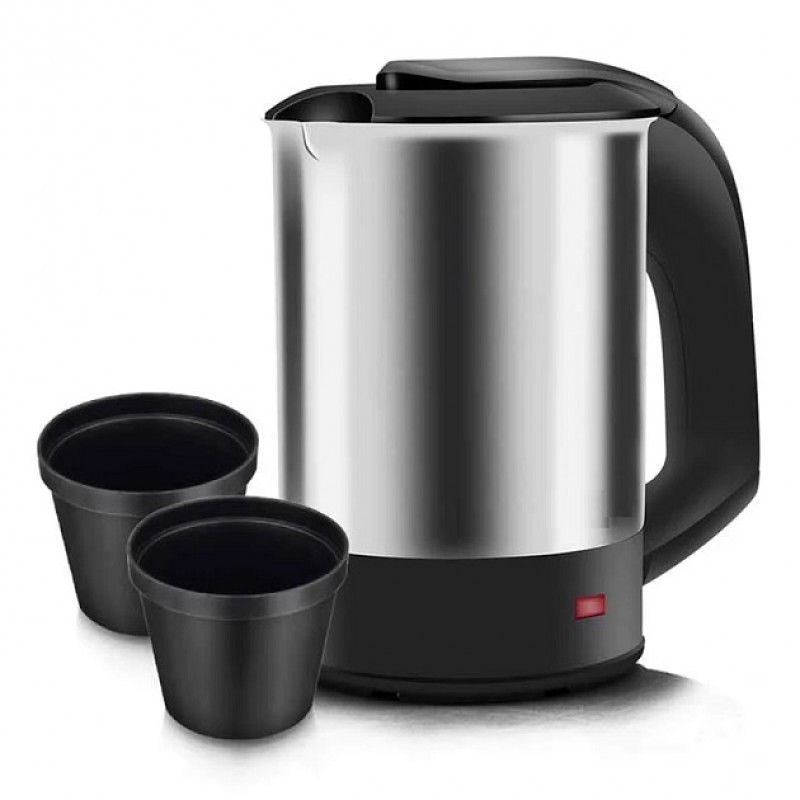 Електрочайник Domotec/RAF R-7887 0.5л 1000Вт 2 чашки, сірий колір Одеса - фото 2