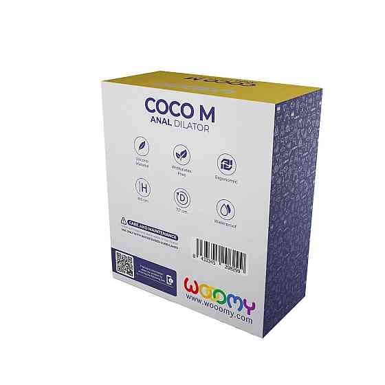 Анальный расширитель Wooomy Coco M Sex Aura Киев
