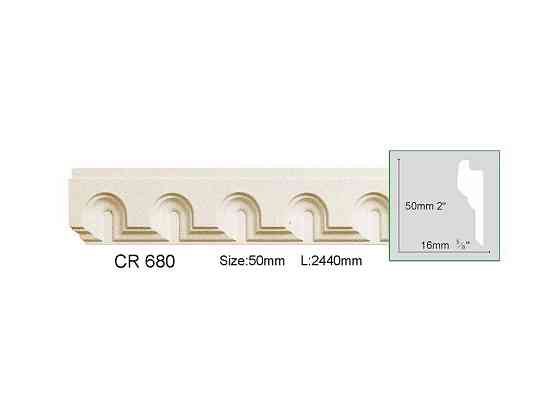 Молдинг полиуретановый с орнаментом Gaudi Decor CR 680 Днепр