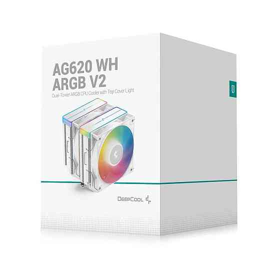 Кулер процесорний DeepCool AG620 WH ARGB V2 (R-AG620-WHAMMN-GJD) ( Білий ) Харьков