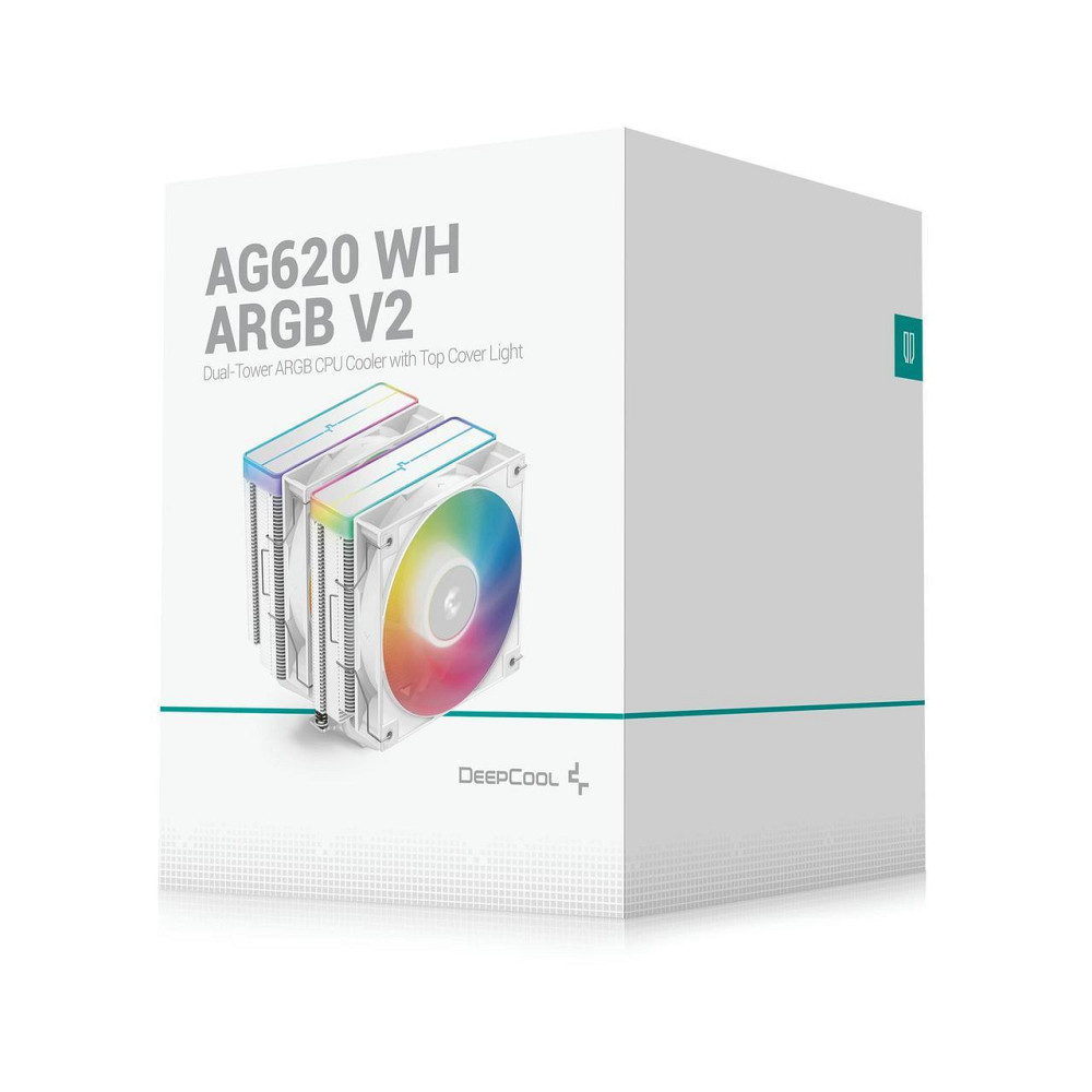 Кулер процесорний DeepCool AG620 WH ARGB V2 (R-AG620-WHAMMN-GJD) ( Білий ) Харьков - изображение 2