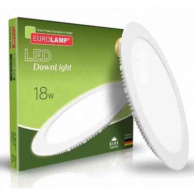 Світильник Eurolamp Downlight 18W 4000K (LED-DLR-18/4) Вінниця
