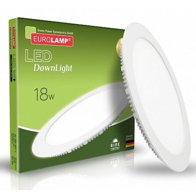 Светильник Eurolamp Downlight 18W 4000K (LED-DLR-18/4) Винница - изображение 2