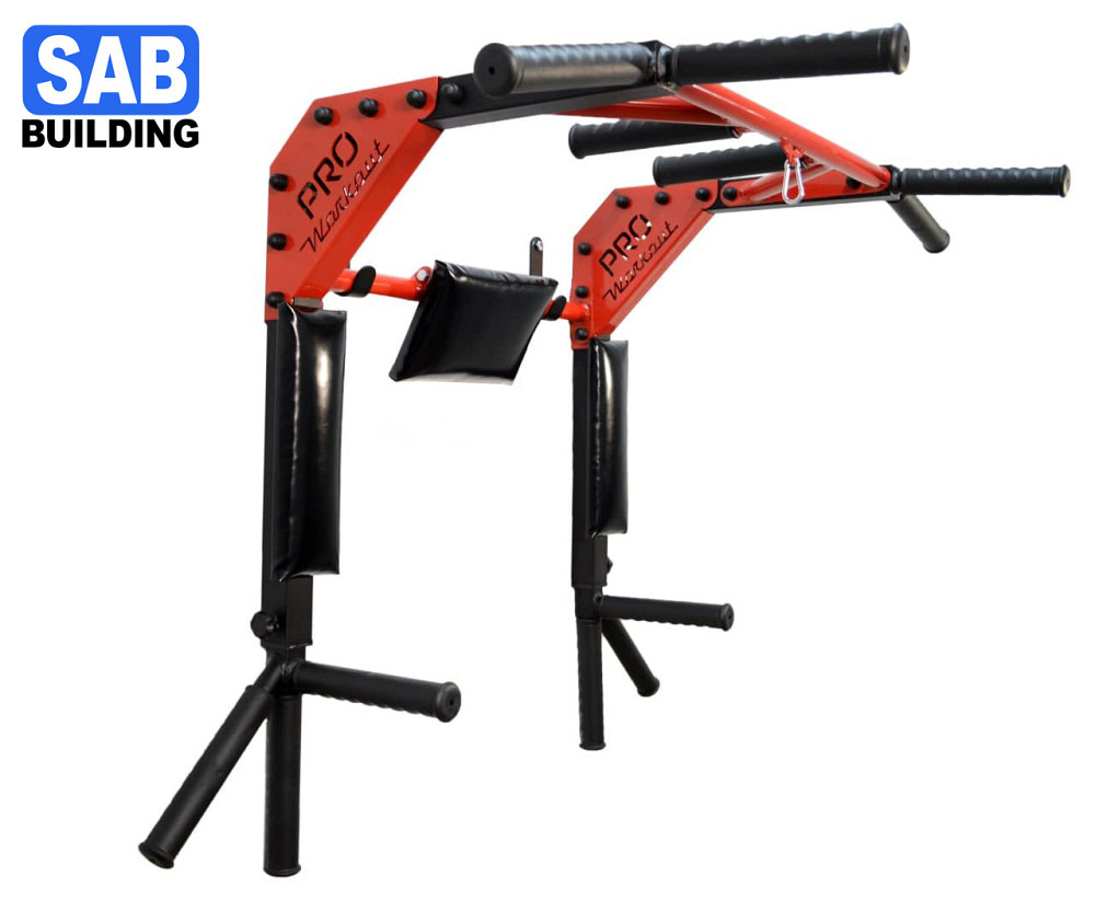 Професійний турнік - брустя MultiWorkout "Godzilla" домашній розбірний настінний (на стіну) А Харків - фото 2