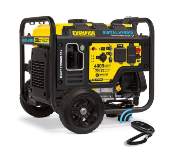 Генератор Инверторный 4.5 кВт с Открытой Рамой И Дистанционным Запуском От Компании Champion Киев - изображение 2