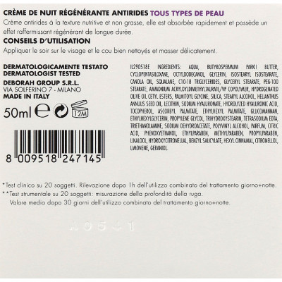 Крем для обличчя Dermolab Regenerating Anti-Wrinkle Night Cream Проти зморшок 50 мл (8009518247145) Вінниця - фото 3