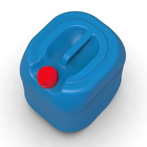 Євроканістра харчова 20л 2 шари синя LITOLAN Житомир