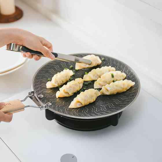 Сковорода из нержавеющей стали со складной ручкой Naturehike CNK2550CF011, 29,5 х 29,5 см Киев