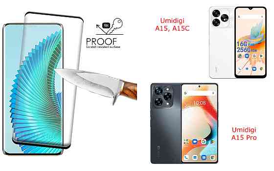 Захисне скло HyperGlass Pro для Umidigi A15, A15C, A15 Pro – максимальна чутливість та захист Київ