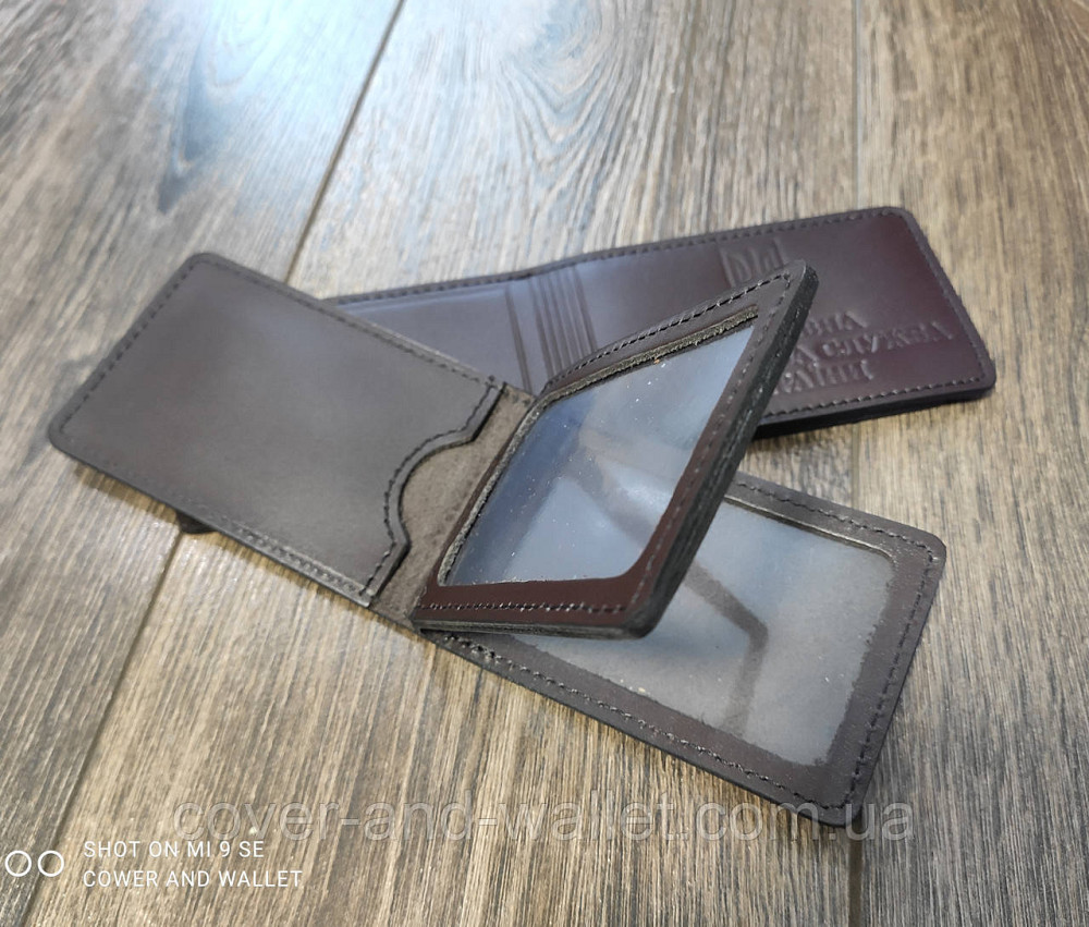 Обкладинка з додатковим клапаном на посвідчення "Державна податкова служба України" Київ - фото 2