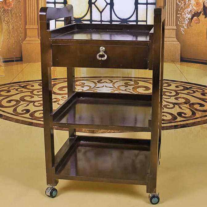 Этажерка для ванной на колёсиках 