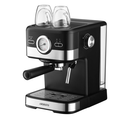 Рожковая кофеварка эспрессо Ardesto YCM-E16B Винница - изображение 8