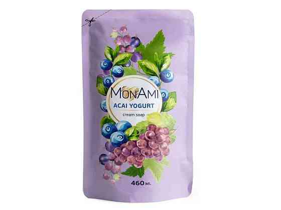 Мило рідке 460мл дой-пак Acai yogurt ТМ MONAMI Київ
