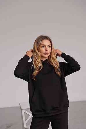 Стильний худі для вагітних та годуючих мам тринитка Chelm XXL-3XL (50-52) Lullababe Чорний Кривий Ріг