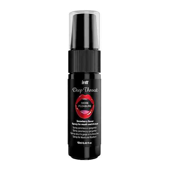 Спрей для глибокого горла - Intt Deep Throat Strawberry, 12 мл Sex Aura Київ