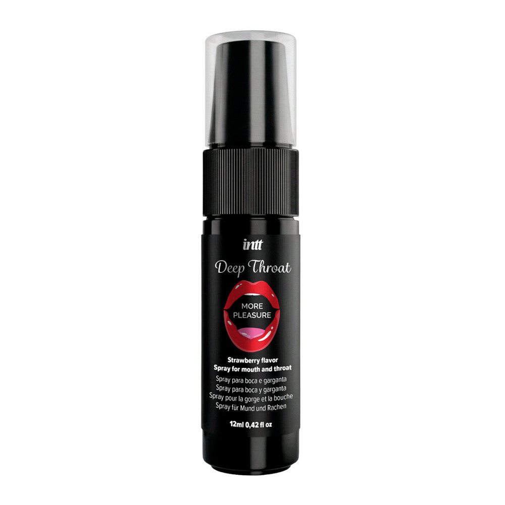 Спрей для глибокого горла - Intt Deep Throat Strawberry, 12 мл Sex Aura Київ - фото 2