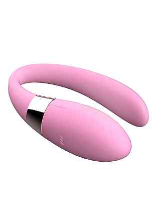 Вібратор для пар - V-Vibe Pink, USB, 7 Function, Remote Control Sex Aura Київ