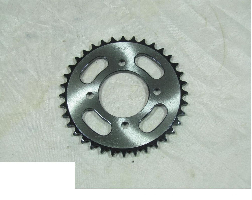 Зірка трансмісії (задня) Viper, Lifan 125/150 428-42T 45 сталь ZV-10 Киев - изображение 1